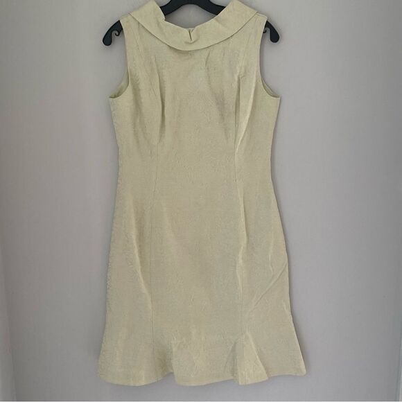 B Michael America Women’s High Neck V Back Sleeveless Midi Dress size 8 - Picture 1 of 3